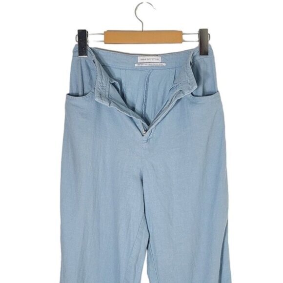 Urban Outfitters Grace Linen Pant Women's Size 0 - Picture 4 of 9
